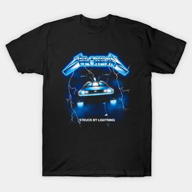 Struck By Lightning - Back to the Future T-Shirt