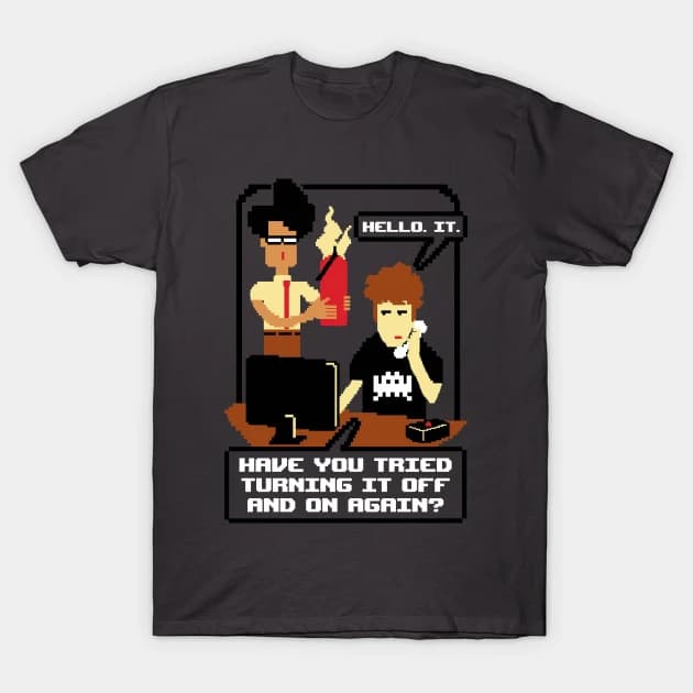 Tech Support Sitcom - The IT Crowd T-Shirt