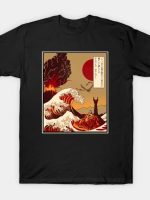 The Great Wave off Lava T-Shirt