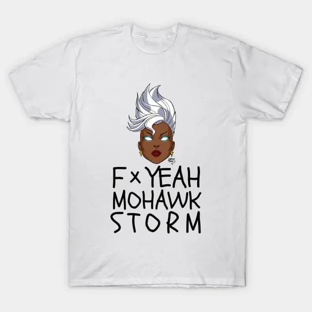 Wind Rider Fx Yeah Mohawk Storm X-Men T-Shirt