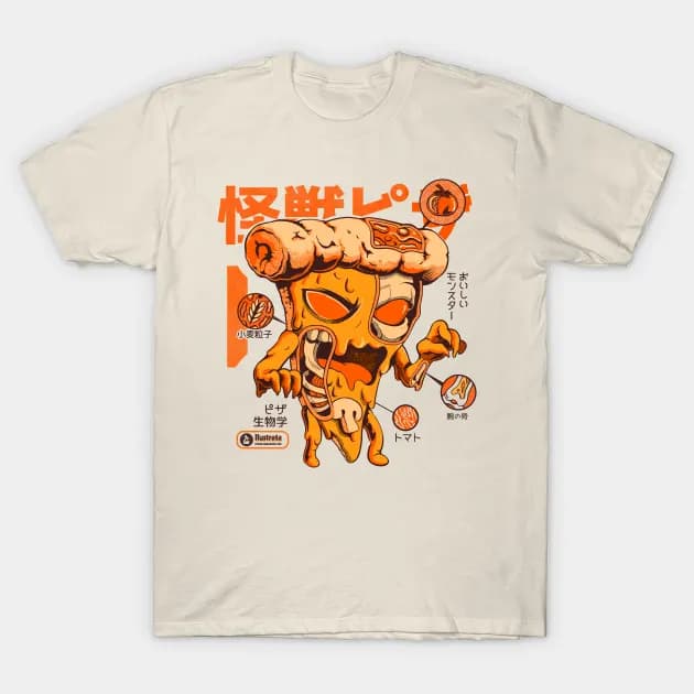 Pizzazilla X-ray - Pizza T-Shirt