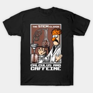 Science Puppet Coffee Lab - Beaker T-Shirt