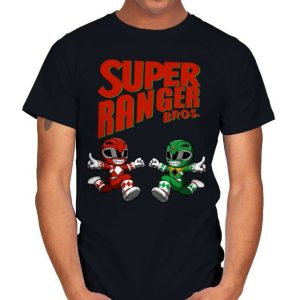 Super Ranger Bros - Power Rangers T-Shirt