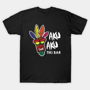 Tiki Bar logo - Aku Aku T-Shirt